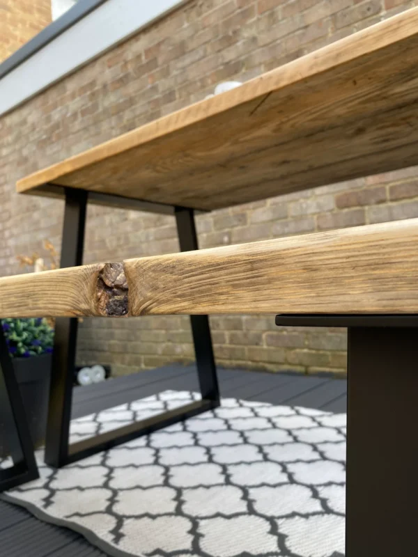 Reclaimed Scaffold board Hallway/Dining and outdoor Bench.